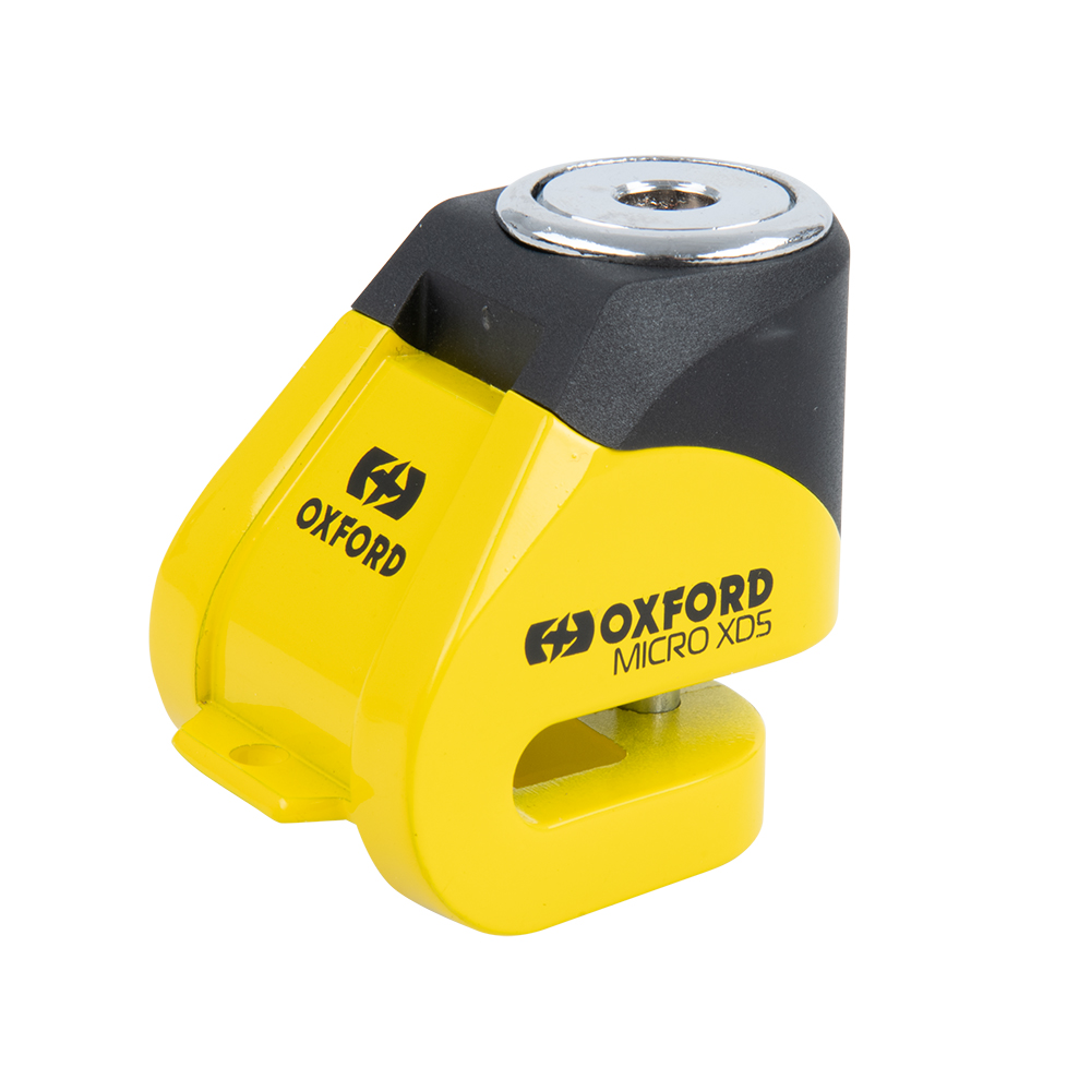 Oxford Oxford Micro XD5 Disc Lock Yellow/Black